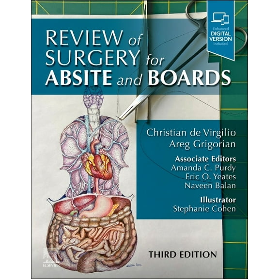 Review of Surgery for Absite and Boards, (Paperback)