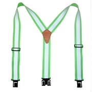 Perry Suspenders Big & Tall Elastic Hook End Reflective Suspenders