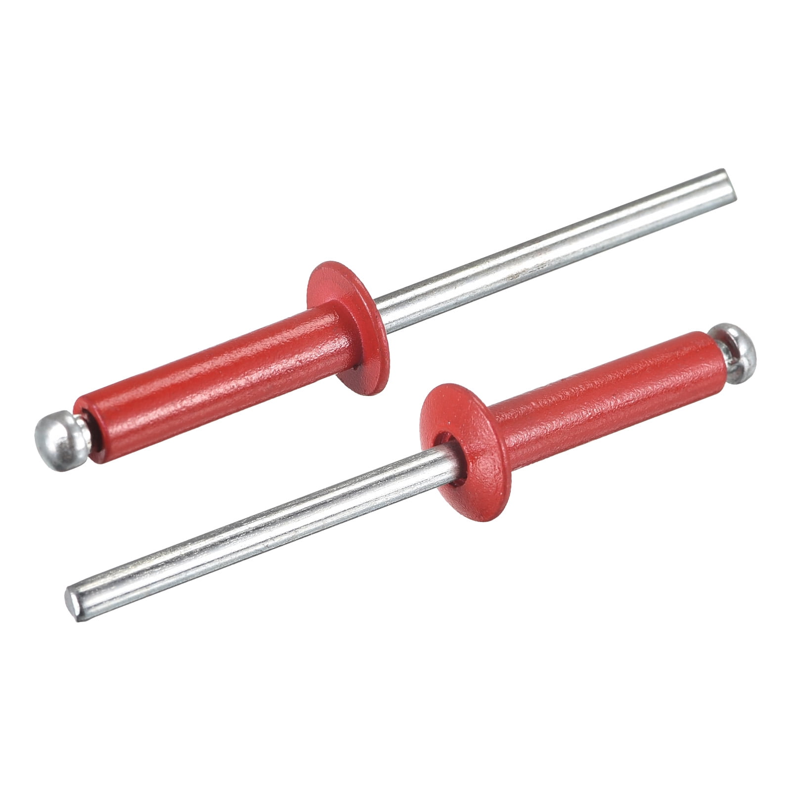 Rivets Pop En Aluminium 5x10 Mm Tête Plate - Lot De 25 Pièces, Noir, Marque Uxcell, Neuf