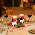 thumbnail image 6 of Iauyy Flameless Candles Battery Operated LED Pillar Candles with Remote and Timer, Black and Red Set of 2 （S), 6 of 8
