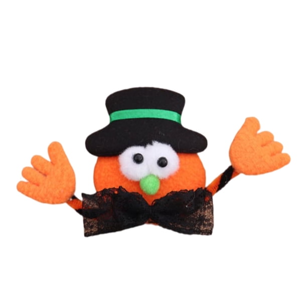 Kenally Broche brillante de estilo de dibujos animados de Halloween para niños, alfiler de pecho portátil para fiesta, insignia de pecho para banquete, Automoción decorativa y accesorios Sombrero Kenally VI017279-02