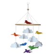 thumbnail image 1 of Cuna para bebé recién nacido, cuna móvil para colgar, desarrollo móvil, coordinación ojo-mano para niño o niña, decoración de habitación, adornos de Aves Baoblaze Móvil de cuna para niños, 1 of 8