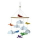 thumbnail image 1 of móvil para cama de bebé, cuna de bebé, desarrollo móvil, coordinación ojo-mano, instalación Simple para decoración de habitación de niño o Aves CUTICAT Móvil de cuna para niños, 1 of 8