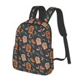 thumbnail image 2 of Salmon Meat Shrimp Food Backpack Casual Shoulder Daypack Lightweight Travel Backpack For Men Women, 2 of 5