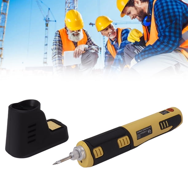 Kit de Soldador Inalámbrico Soldador Portátil con Batería de Iones de Litio de Calor Rápido de 1500 MAh Puntas de Soldadura y Soporte Herramienta de Reparación de Soldadura ANGGREK Otros