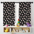 thumbnail image 5 of Pioneer Flower Floral Print Pattern Teens Curtains,Teens Insulated Curtains Set Of 2,Bedroom Essentials,Toddler Room Decor 42"x54", 5 of 5