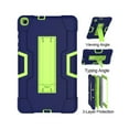 thumbnail image 2 of Dteck Case With Screen Protector For Samsung Galaxy Tab A 8.0 SM-T290 2019 Released (8.0 inches),Shockproof Rubber Armor Hybrid Case Kickstand Hard Protective Cover ,Navy+Olivine, 2 of 6