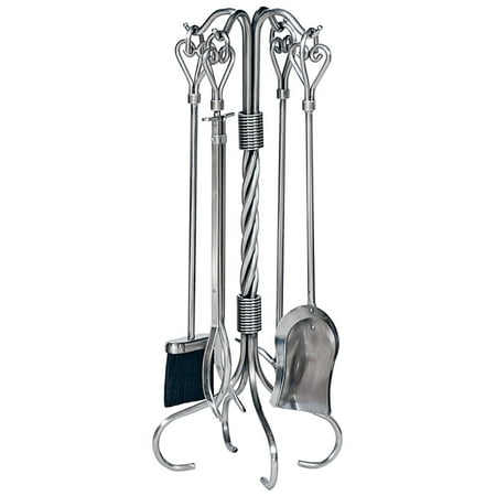 Uniflame Heart Twist Design Fireplace Tool Set Walmart Com