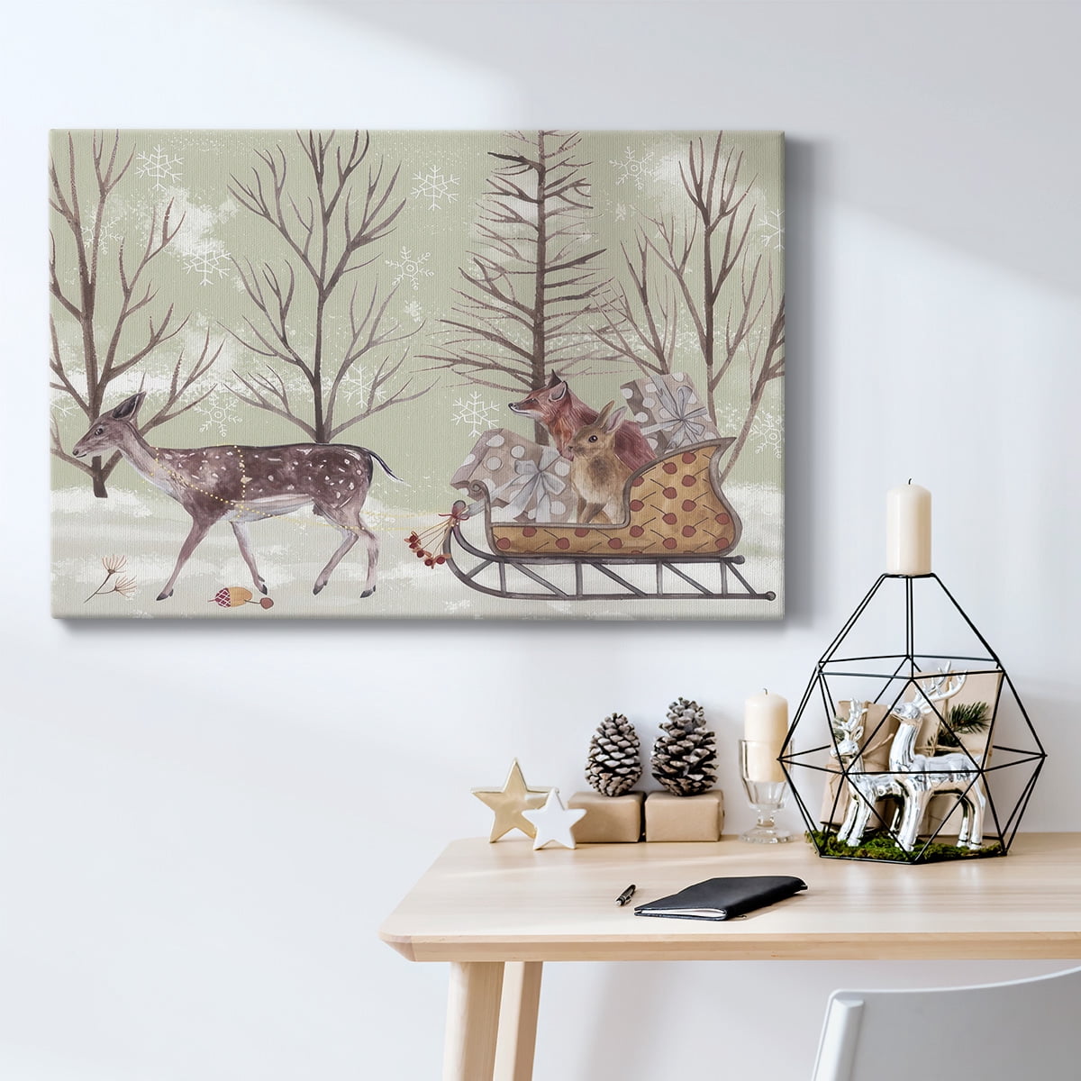 Christmas Time II- Gallery Wrapped Canvas