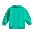 thumbnail image 5 of Tisuna Kids Boy'S Long Sleeve Halloween T Shirts Relax Fit Lapel Collar Santa Print Tops Toddler Festival Party Fall Outfits Size 2-3 Years, 5 of 7