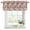 White Red, variant on 2 Pack Pink Spring Floral Valances for Windows Bedroom Living Room Window Treatments, Vintage Summer Botanical Rod Pocket Valance Drapes Short Kitchen Curtains Over Sink 42"x12"