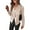 Beige Apricot, variant on PRETTYGARDEN Women's Faux Suede Jackets 2025 Spring Fall Clothes Long Sleeve Open Front Cropped Coat Outwear