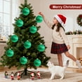thumbnail image 5 of 1Pc 4.72 inch Shatterproof Plastic Christmas Ball Ornaments, Multi-Color Hanging Decor, Festive Baubles for Indoor & Outdoor Xmas Decoration, 5 of 6