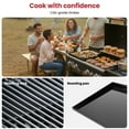 thumbnail image 6 of Grill and Griddle Combo with 50000 BTU, 702 SQ.IN Cooking Space for Backyard / Patio / Camping / Tailgating, 6 of 9