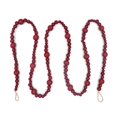 thumbnail image 3 of 3X 7Ft Wood Bead Garland Farmhouse Home Decor Country Christmas Tree Boho Decorations Mantel Wall Hanging Prayer Beads, 3 of 5