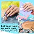 thumbnail image 4 of modelones Nail Polish Set, 6 Colors Spring Summer Easter Macaron Pastel Nail Polish Soft Pink Purple Blue Green Orange Quick Dry Nail Polish Kit Salon Home DIY Manicure Kit Gift For Women Girl, 4 of 7