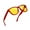 01-Transparent Red Frame/Night Vision Yellow Lens, variant on Night Vision Glasses for Men Women Yellow Fishing Driving Hiking Glasses UV400 Protection(Clear)