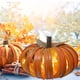 thumbnail image 5 of Decoración de otoño, tapa de tarro iluminada, calabaza, decoración de Halloween para el hogar, cocina, granja, otoño, Acción de Gracias, porche, mesa, manto, 5 of 5
