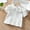 White, variant on Girls T Shirt White Puff Sleeve Shirts for Girls Round Neck Girl Clothes Summer Shirts for Girls 10-11 Years