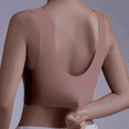thumbnail image 5 of 3pc Womens Bras Comfortable V Mesh Full Coverage Bralette Supportive No Underwire Tshirt Everyday Bra, 5 of 7