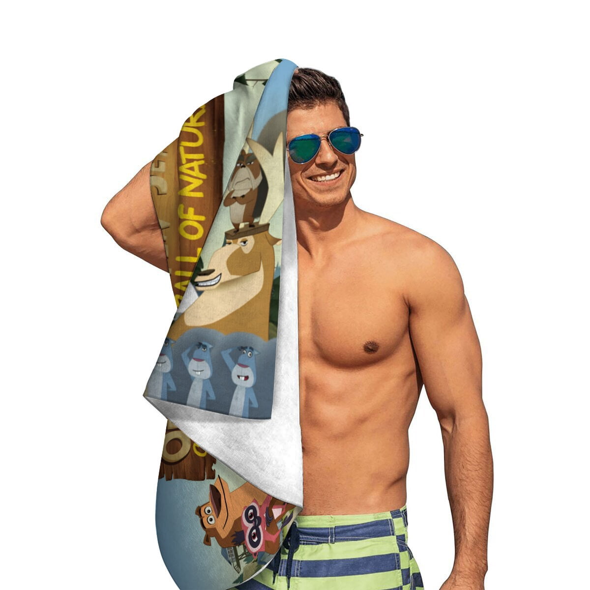 open season call of nature Gifts Beach Towel for Women Girl Birthday Inspired Fan Bath Outdoor Music Lover
