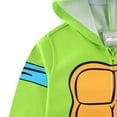 thumbnail image 4 of Nickelodeon Teenage Mutant Ninja Turtles Leonardo Full Zip Up Hoodie (Boys), Sizes 3T-10, 4 of 5