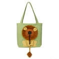 thumbnail image 1 of Lion Pattern Pets Handbags Convenient Canvas Cat Tote Bag Fashion for Pet Lovers, 1 of 5