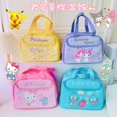 thumbnail image 2 of Sanrio Bento Bag Hello Kitty Cinnamoroll Kuromi Large Capacity Lunch Box Students Portable Thermal Insulation Cold Bag Kids Gift, 2 of 7