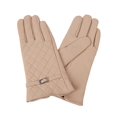 thumbnail image 2 of Premium Women's Quilted Winter Thermal Soft Leather Gloves, 2 of 4