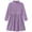 Purple, variant on Lanbubble Toddler Girls Long Sleeve Turtleneck Dress Ribbed Knit A Line Fall Winter Clothes 2-7 Years