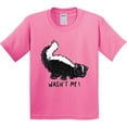 thumbnail image 3 of Inktastic Animals Cute Skunk Wasn't Me Youth T-Shirt, 3 of 5