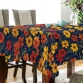 thumbnail image 5 of Yayeee Tablecloths 60" x 108" Rectangle Wrinkle Resistant Party Table Cover, Yellow Floral, 5 of 8