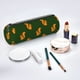 thumbnail image 2 of Disketp Bold Squirrel Silhouettes Estuche Organizador de Lápices de Cuero, Estuche de Oficina con Cremallera para Bolígrafo y Lápiz, 2 of 6