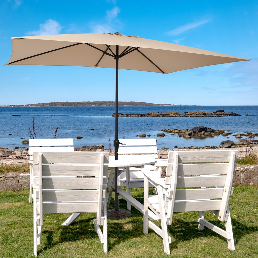 Kepooman 10FT Light Folding Sun Shade Umbrella Without Base, Lightweight Adjustable Instant Sun Protection - Top Color Kepooman 10FT Light Folding Sun Shade Umbrella Without Base, Lightweight Adjustable Instant Sun Protection - Top Color
