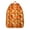 Fall Hedgehog Leaves, variant on Cute Faces Pattern Backpack for School,Cute School Bag,Schoolbag with Adjustable Shoulder Straps & Padded Back,15.7"x11.8"x5.5"