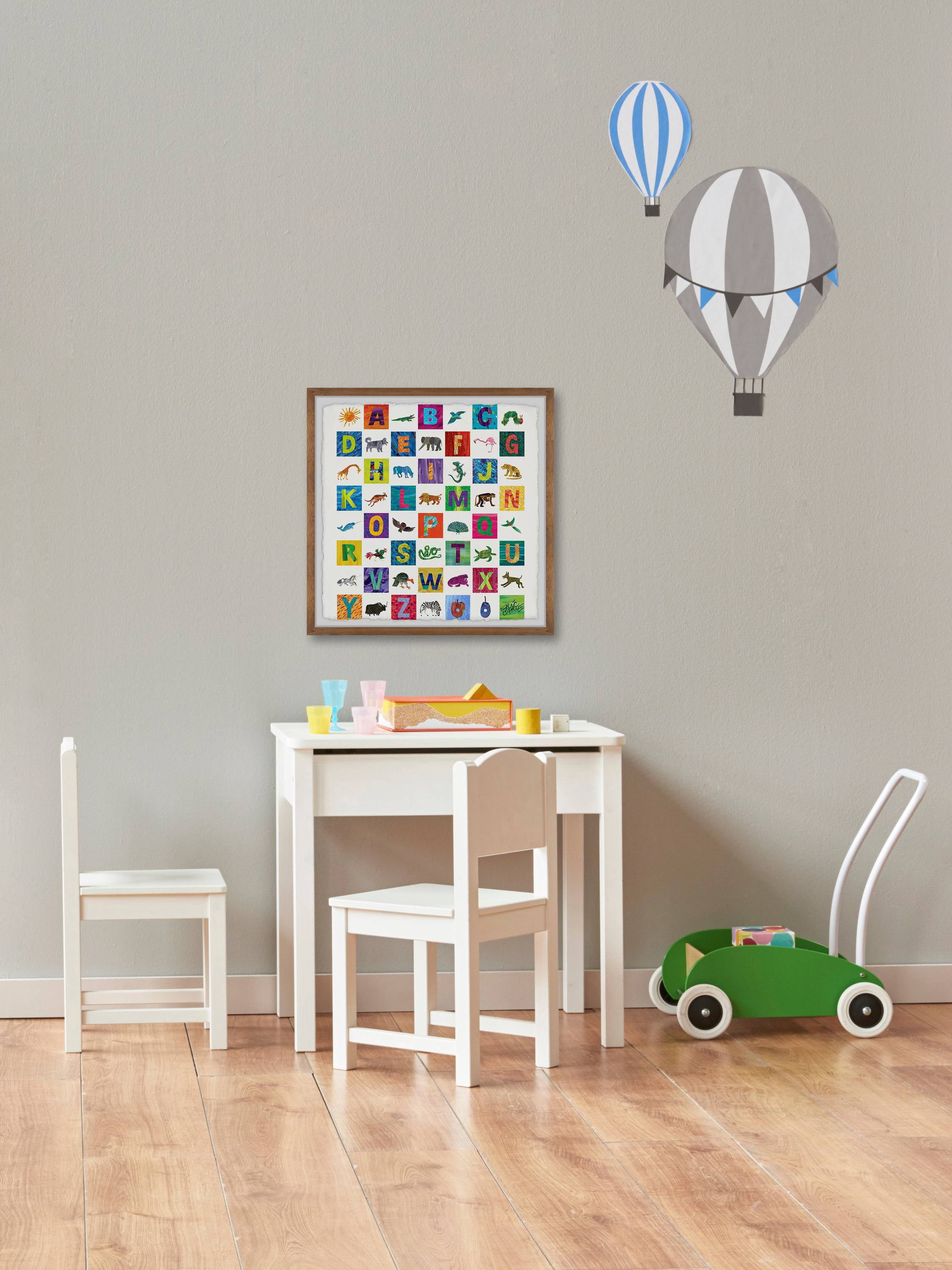 Marmont Hill Animal Alphabet II by Eric Carle Framed Wall Art