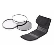 Canon EOS Rebel T7i High Grade Multi-Coated, Multi-Threaded, 3 Piece Lens Filter Kit + Microfiber Cleaning Cloth. (58mm)