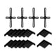 thumbnail image 4 of Accesorios para peceras con dobladillo para patas inferiores de acuarios y peceras Negro, 4 of 9