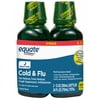 Equate Nighttime Cold and Flu Relief, Original Flavor, 24 fl oz, 2 Count
