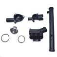 thumbnail image 2 of New 5Pcs Thermostat Housing Kit for Golf Jetta Passat Eurvan 2.8L VR6 021121050C, 2 of 5