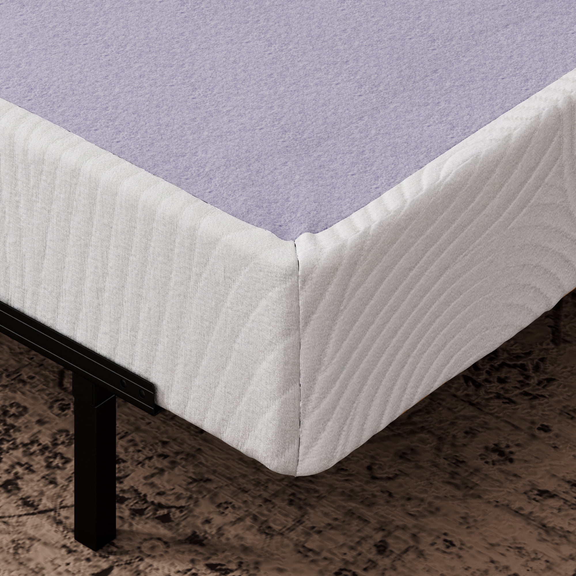 Zinus Jacob 8" Bamboo Box Spring Mattress Foundation, Queen