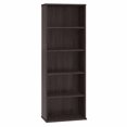 thumbnail image 1 of Kensington 5 Shelf Bookcase in Charcoal Gray - Engineered Wood, 1 of 6