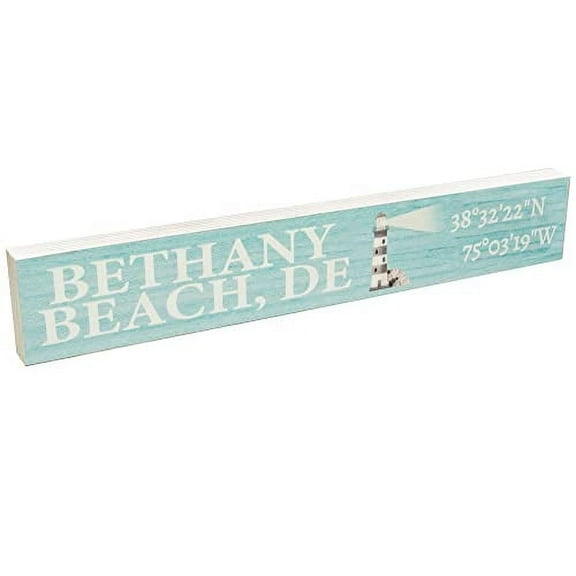 JennyGems Delaware Gifts, Bethany Beach Delaware Souvenirs, Bethany Beach Delaware Sign, Made in USA