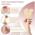 thumbnail image 4 of LELE LIFE 12 Pairs Heel Pads for Shoes Too Big, Anti Slip Heel Inserts Protectors Filler Grips Cushions for Loose Shoes, 0.12in Thick, 4 of 7