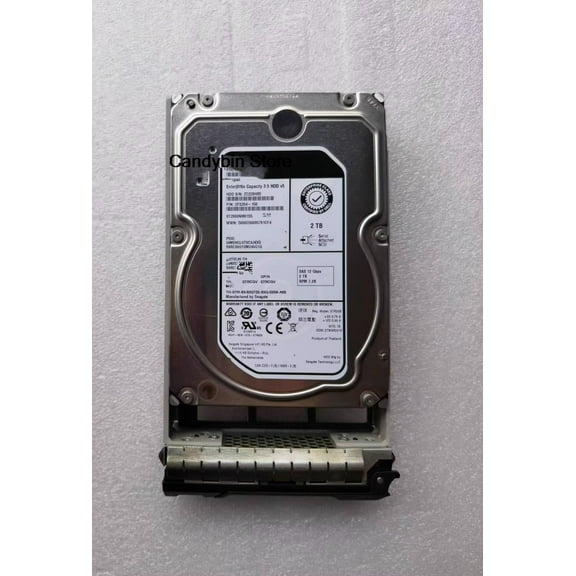7RCGV 2TB 7.2K SAS 3.5 "12Gb ST2000NM0155 07RCGV hard drive
