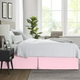thumbnail image 4 of SGI Bedding 21 Inch Pleated Bed Skirt | Microfiber Bed Skirt | Fade Resistant, Wrinkle Free, Anti-static, Decorative, Extra Storage Space, Clutter-Free | King, Pink, 4 of 8