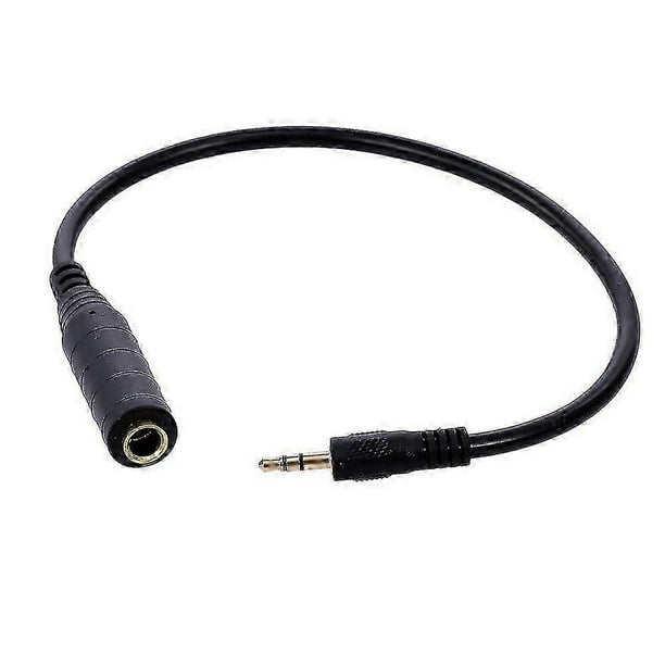 3.5mm To 6.5mm Audio Adapter Cable 3.5mm Male To 6.35mm Female Converter Cable