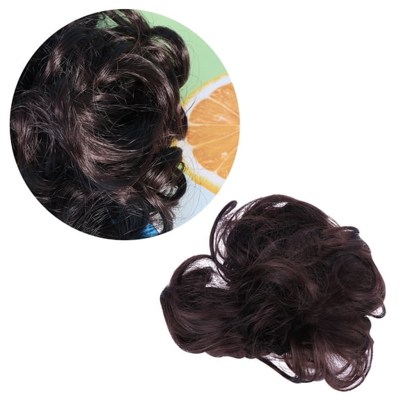 WORGEOUS Fashion Short Curly Wigs Elasticity Hair Wigs High Temperature Fiber Headwear for Girls Women 4#