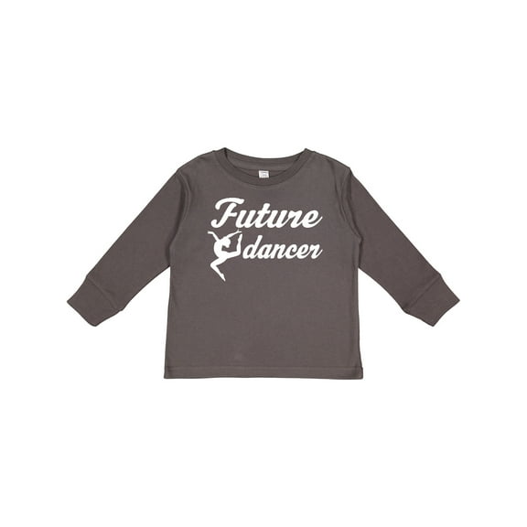 Inktastic Future Dancer Childs Dancing Girls Long Sleeve Toddler T-Shirt