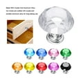 thumbnail image 4 of 8pcs Crystal Knobs For Furniture Easy-to-install Wide Range Of Applications Kitchen Cabinet Handle, 4 of 6